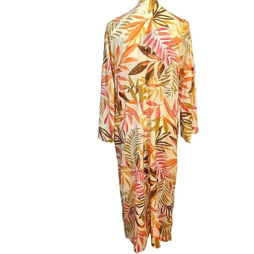 Love Riche Tropical Swim Maxi‎ Cover Up - Medium.